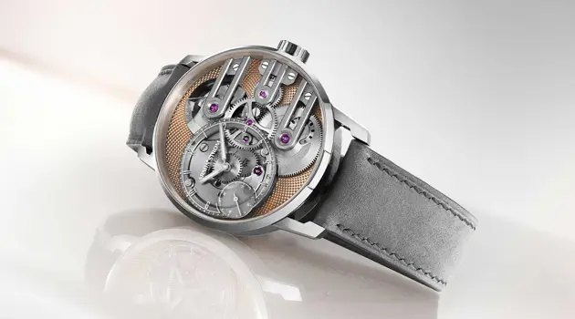 Gravity Equal Force Salmon, the new timepiece by Armin Strom