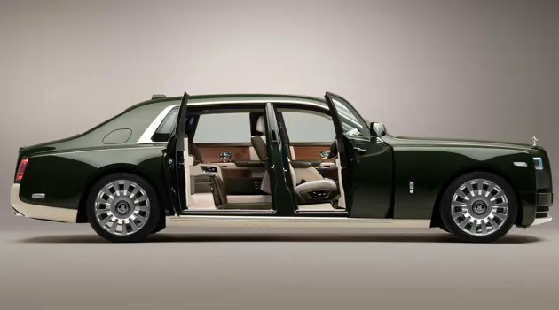 Phantom Oribe: a Bespoke Rolls-Royce Phantom in collaboration with Hermès