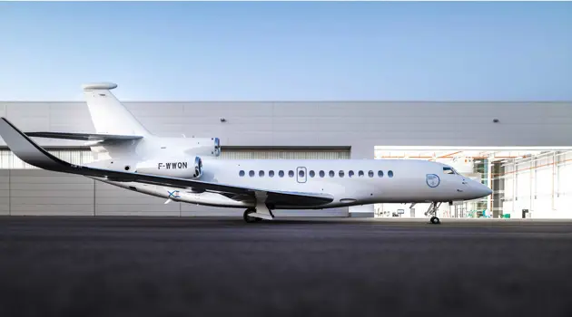 Sustainable Aviation Fuel for Falcon Aircraft in Little Rock