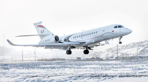 Dassault Aviation’s Falcon 6X successfully completes cold soak trials