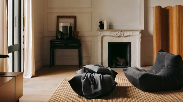 The iconic Togo armchair by Boss