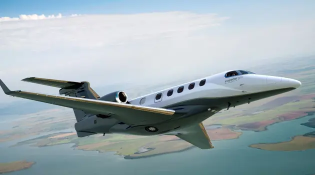 On-board satellite connectivity for the Phenom 300