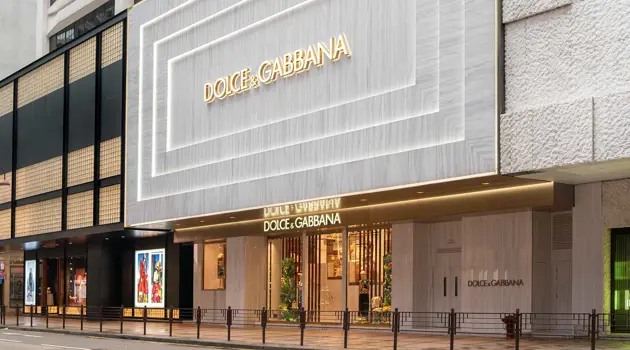 Dolce&Gabbana renews its boutique in Hong Kong on Canton Road