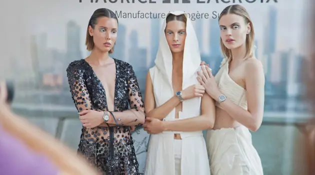 Maurice Lacroix teams up with talented stylist Adeline Ziliox