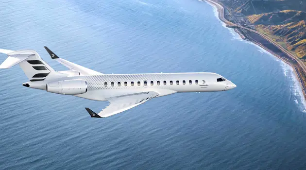 Bombardier Global 8000 sets a new record in in-flight comfort