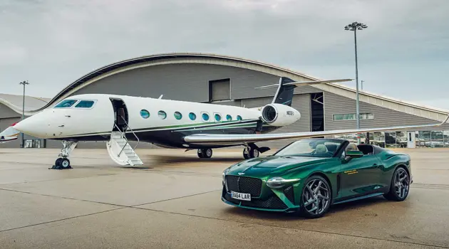 Bentley Bacalar inspires bespoke luxury aircraft with Flexjet