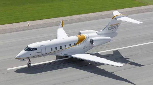 Thousandth super-midsize jet Challenger 3500 for Bombardier