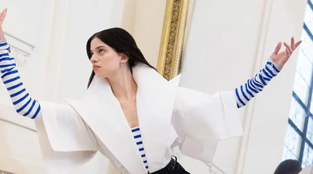 Swarovski celebrates the birthday of Jean Paul Gaultier with a short film featuring Lily McMenamy
