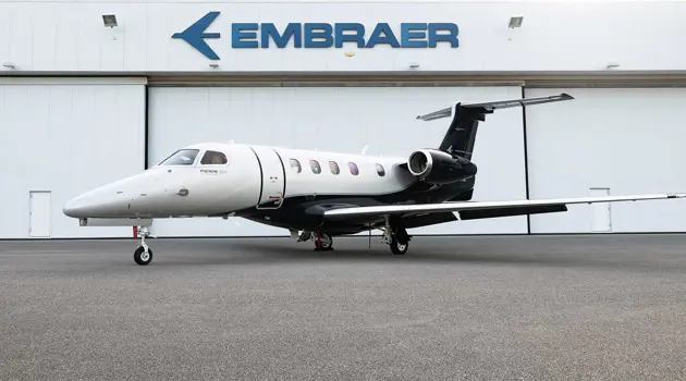Embraer delivers first new, enhanced Phenom 300E on schedule