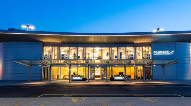 The Flexjet Private Terminal in Farnborough