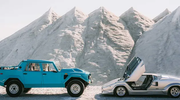 Countach and LM 002: the Lamborghini V12 shows to be milti-purpose