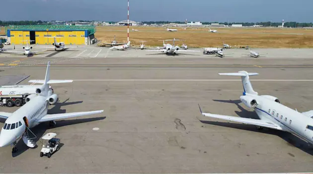 Jetex arrives at Milan Linate Prime