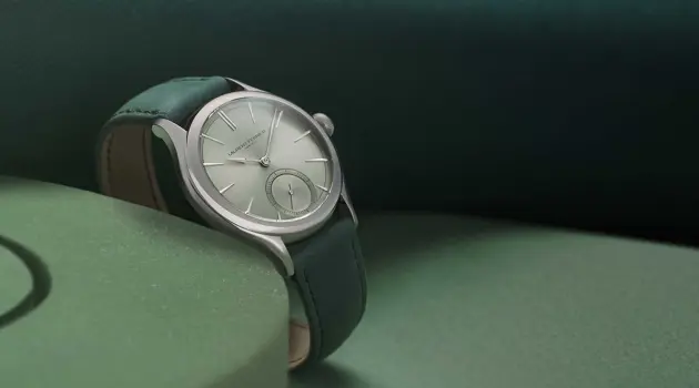 Classic Micro-Rotor “Série Atelier” Magnetic Green by Laurent Ferrier