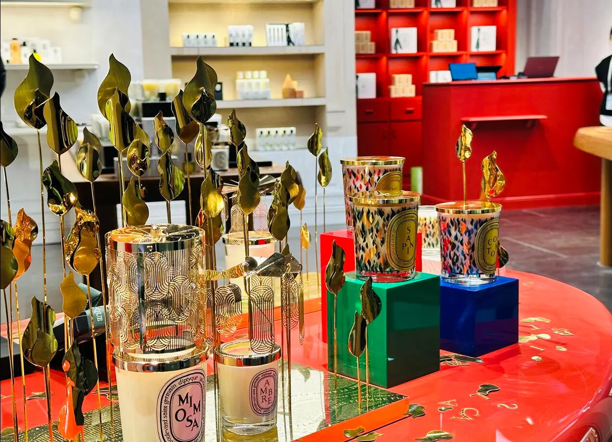 Diptyque Boutique at Shanghai Hongqiao Airport. Photo: Copyright © Avolta Travel Retail