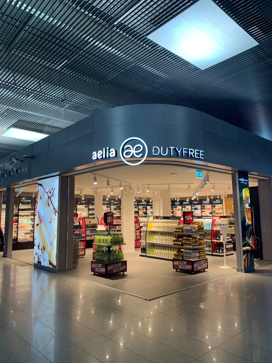 Aeroporto di Catania, negozio Aelia Duty Free