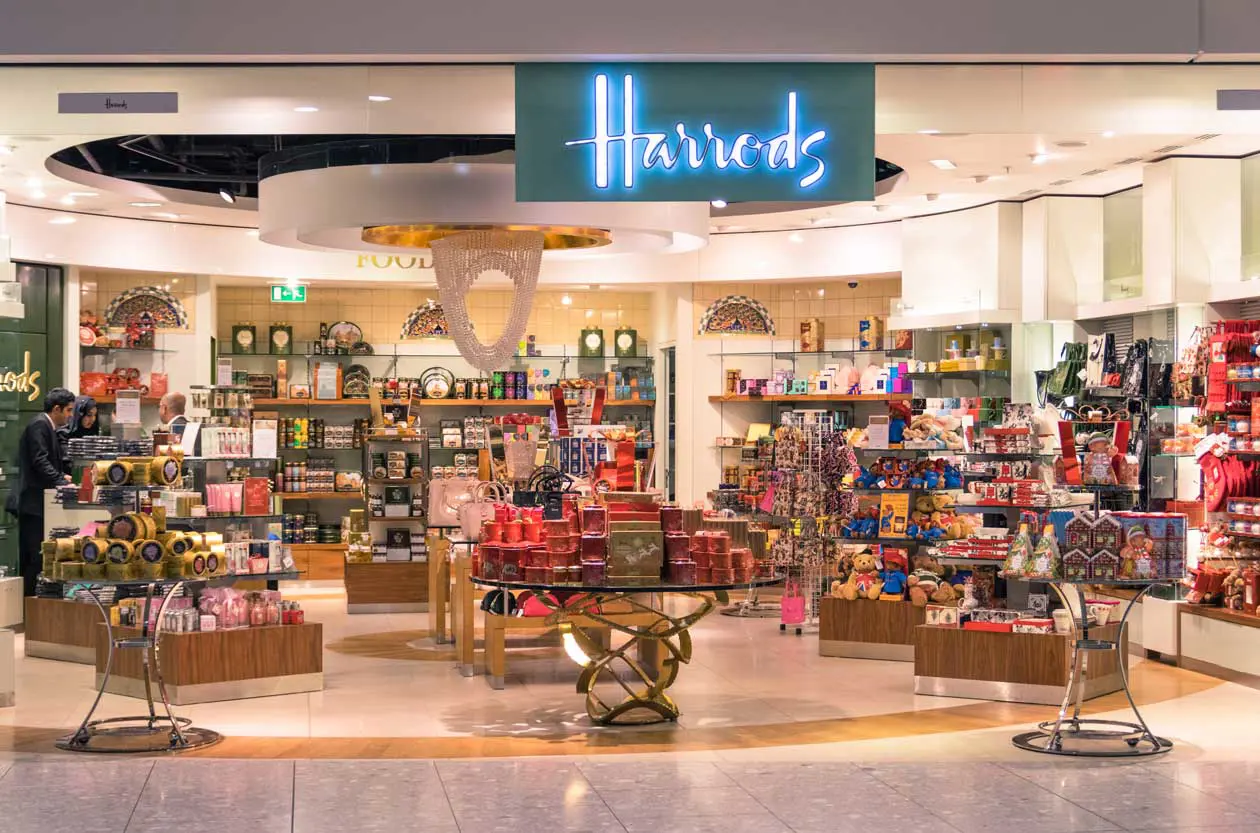 Harrods London Heathrow Copyright © Sisterscom.com / Depositphotos