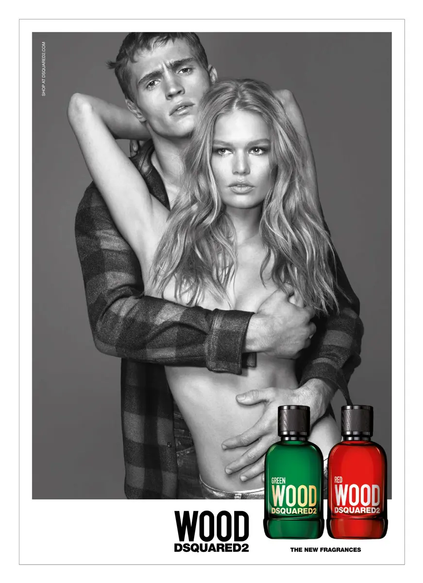 Wood, le fragranze da uomo e da donna di Dsquared2. Foto: Copyright © Dsquared2.