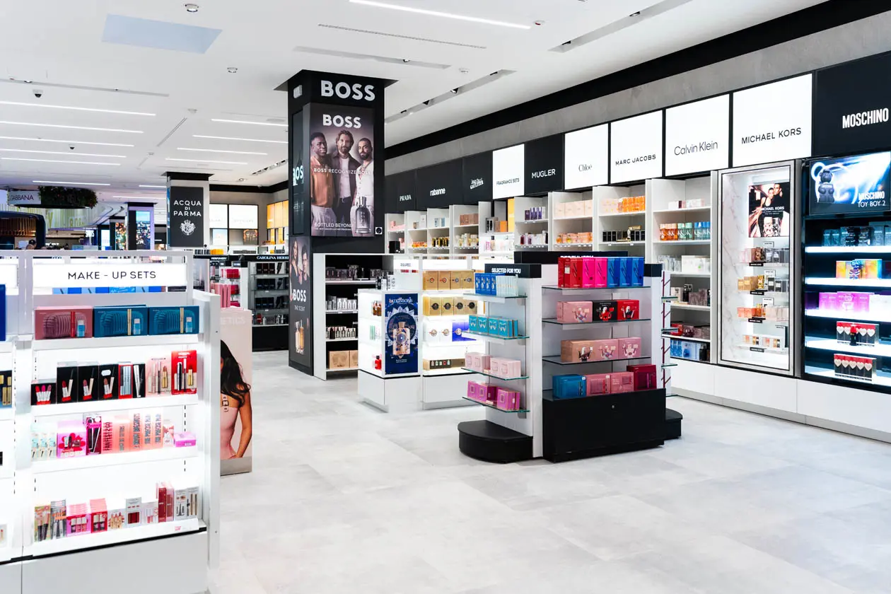 Il nuovo duty-free, Avolta a BGY Foto: Copyright © Milan Bergamo Airport - Sacbo Spa