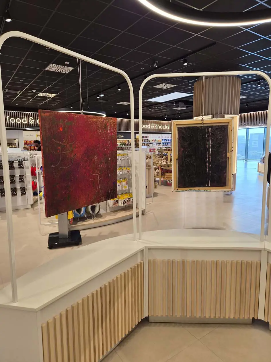 Charlie Ben, Emotions in Motion, Difstore Art Space, Milan Bergamo Airport (BGY) Foto: © Ufficio stampa Difstore Art Space