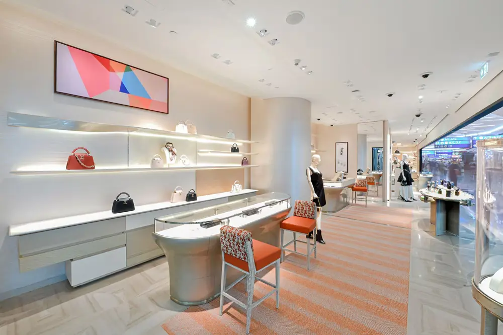 Boutique Louis Vuitton al Concourse A del Terminal 3 di DXB Foto: Copyright © Ufficio Stampa Dubai Duty Free