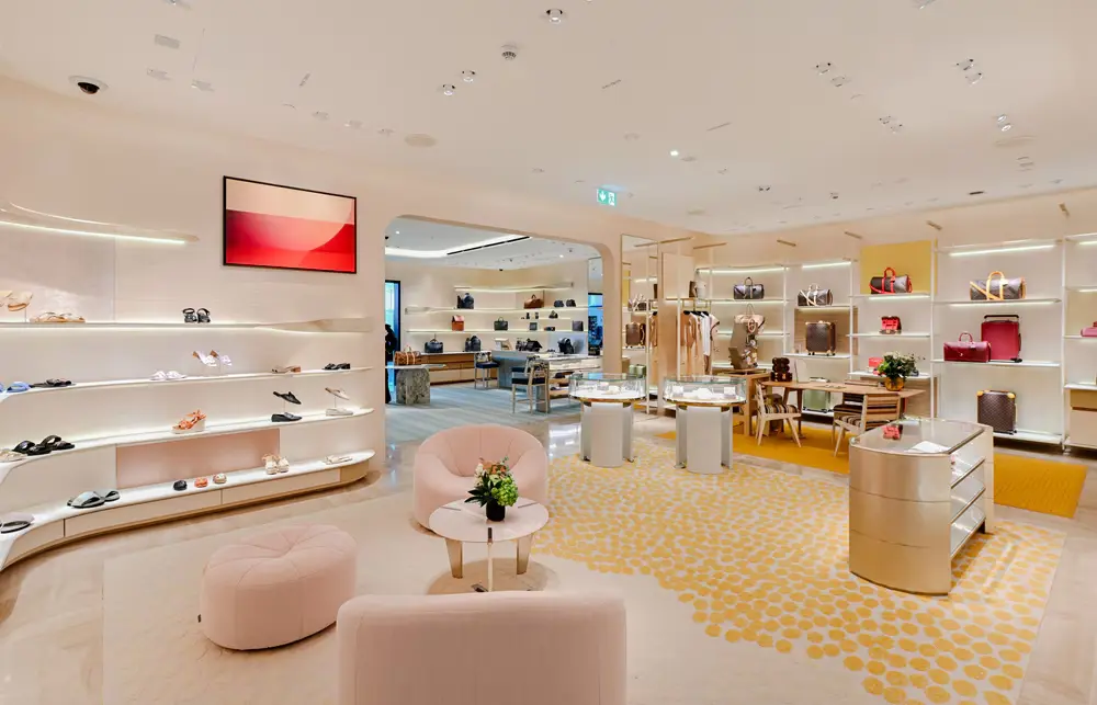 Boutique Louis Vuitton al Concourse A del Terminal 3 di DXB Foto: Copyright © Ufficio Stampa Dubai Duty Free