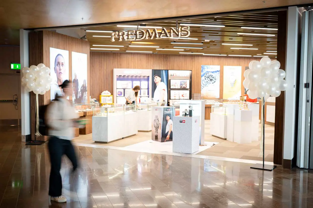 Boutique Fredmans all'aeroporto di Stoccolma Arlanda Copyright © Ufficio Stampa Swedavia