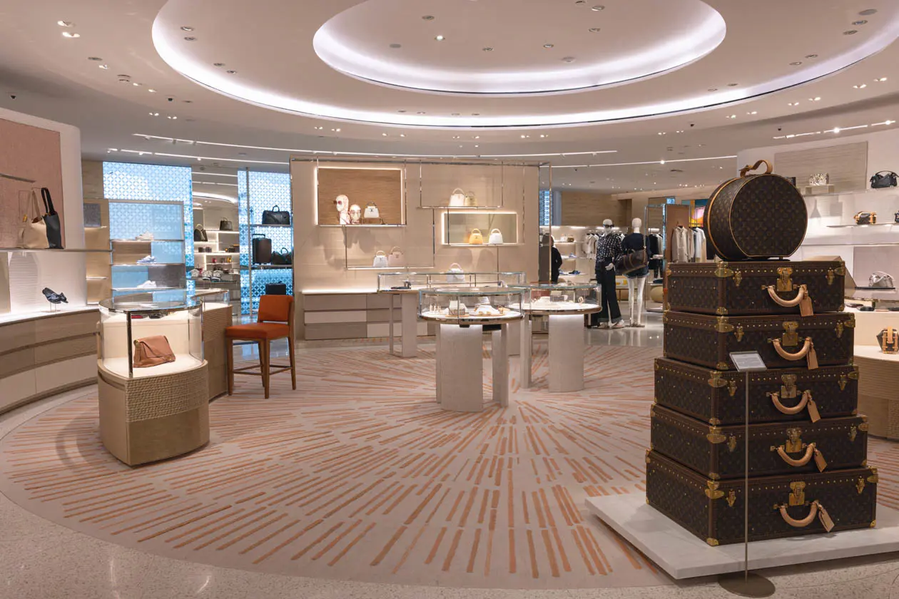 Boutique Louis Vuitton a Malpensa. Foto Copyright © Sea Aeroporti di Milano - Leotta Stefano
