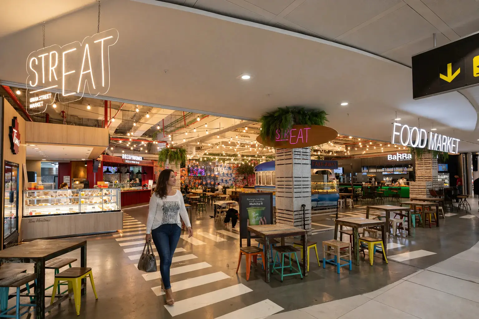 StrEAT all'aeroporto di Ibiza Foto: Copyright © Ufficio stampa&nbsp;Areas