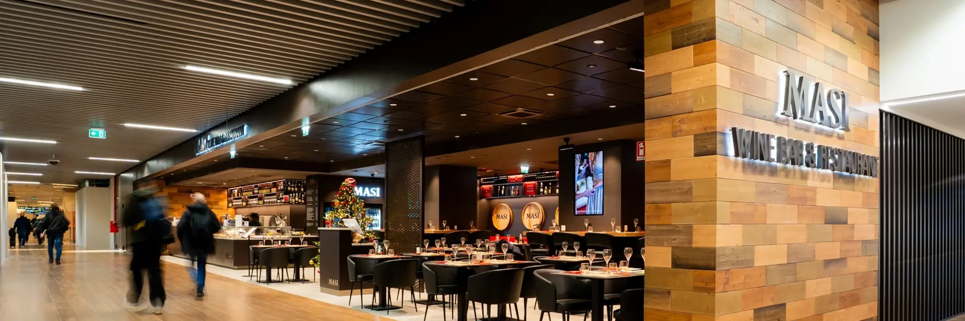 Masi Wine Bar & Restaurant all'aeroporto di Verona: Copyright © Ufficio stampa Gruppo Save