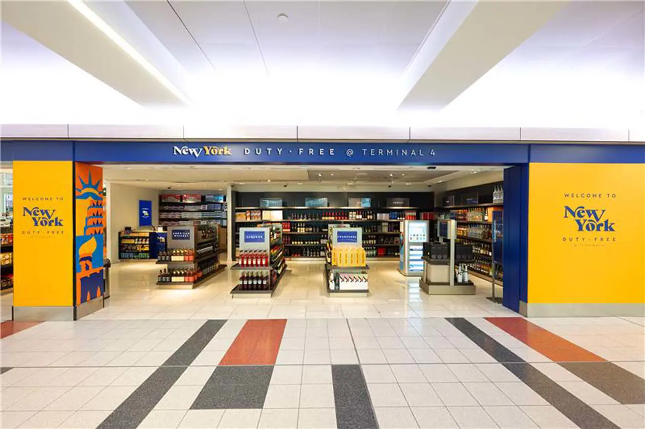 Terminal 4 del JFK Airport di New York - Duty Free Foto: Copyright © Ufficio Stampa Gruppo daa
