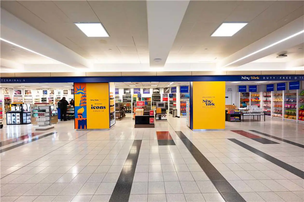 Terminal 4 del JFK Airport di New York - Duty Free Foto: Copyright © Ufficio Stampa Gruppo daa