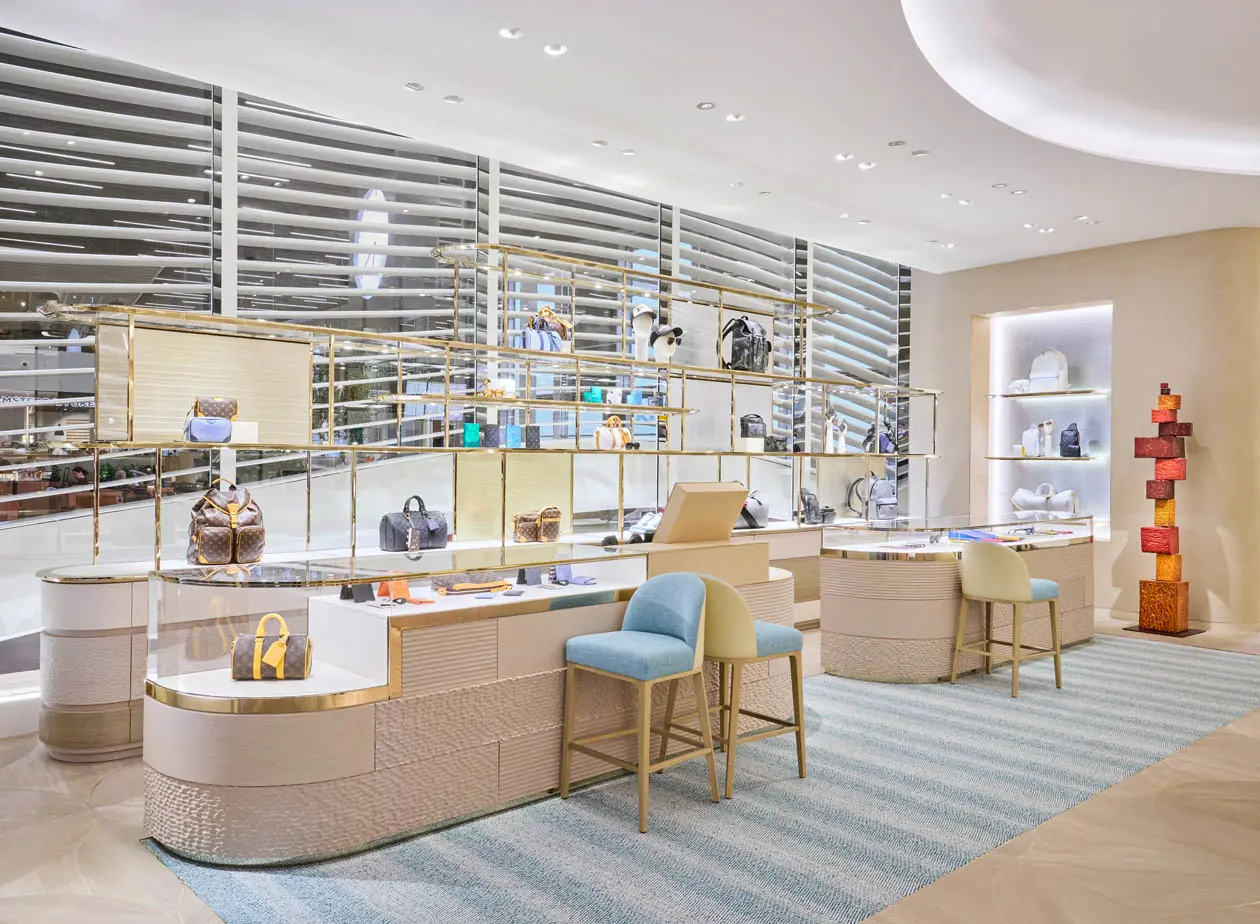 Louis Vuitton boutique all'Aeroporto di Amsterdam Schiphol Foto: Copyright © Amsterdam Schiphol Airport Press