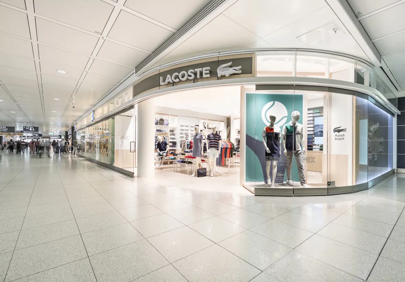 Munich Airport - Lacoste - Copyright Munich Airport