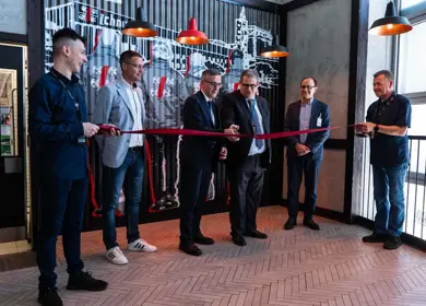 Inaugurazione. taglio del nastro Foto: Copyright © Ufficio Stampa Cremonini S.p.A.