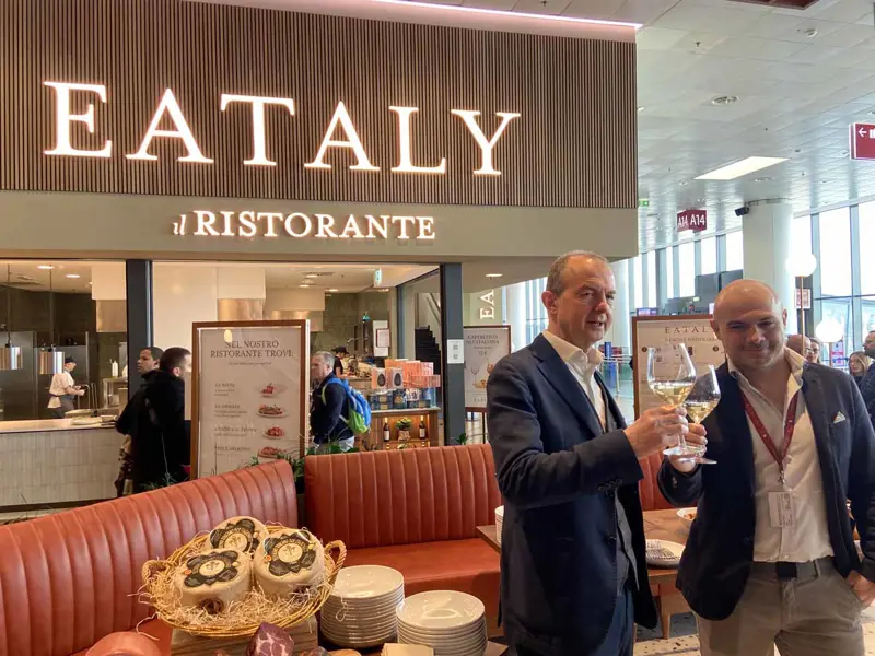 Eataly all’aeroporto di Milano Bergamo Copyright © Sisterscom.com / Avion Tourism Magazine