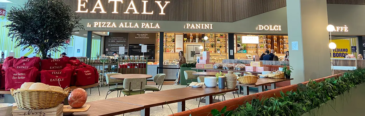 Eataly festeggia i primi due mesi di apertura all'aeroporto di Milano Bergamo