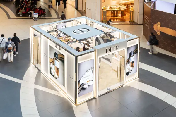 Dior signs a new luxury pop-up at Rome Fiumicino airport