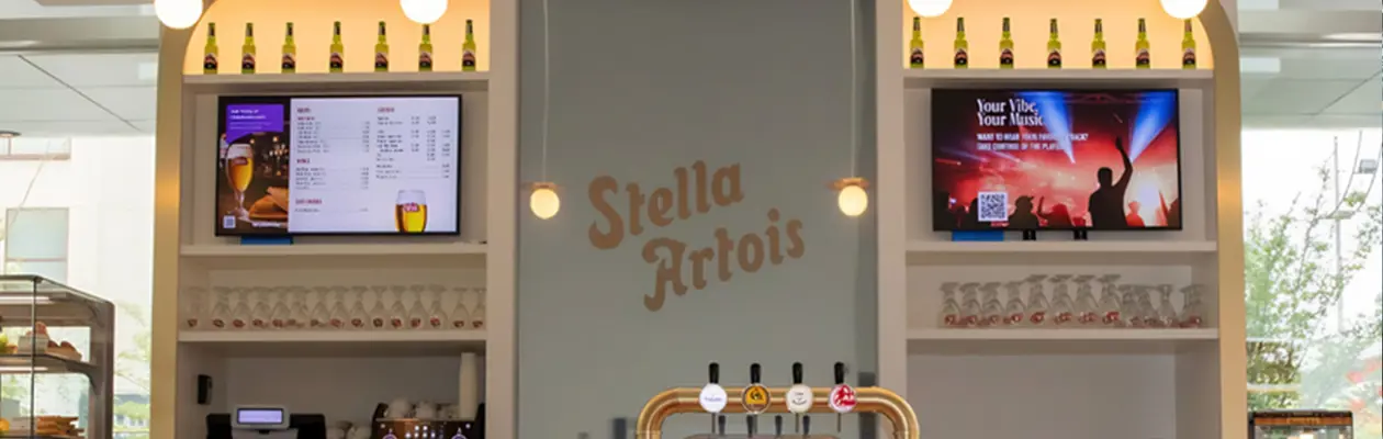 Café Artois opens at Brussels Airport