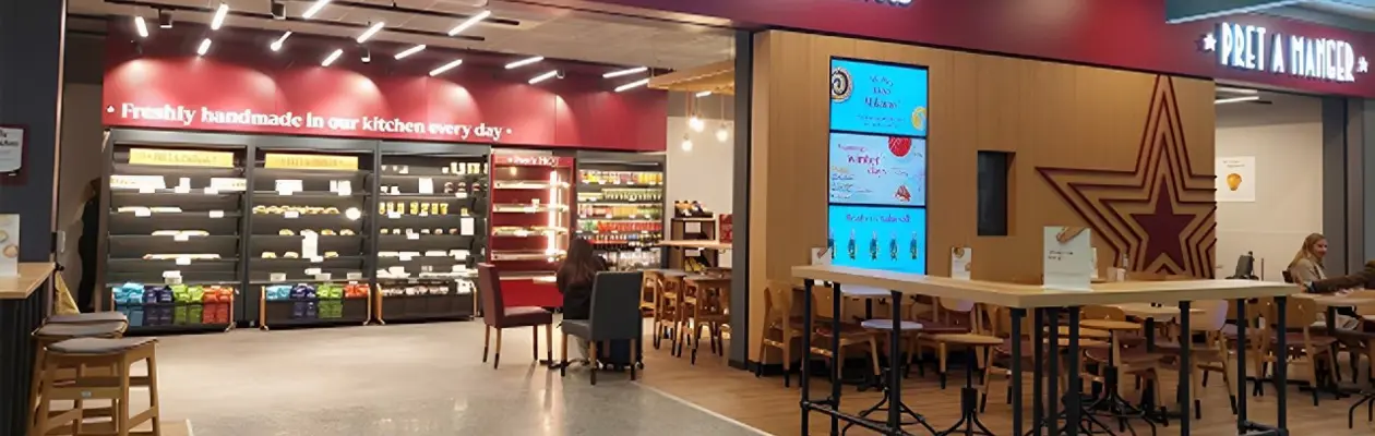 "Pret à manger" sbarca in aeroporto