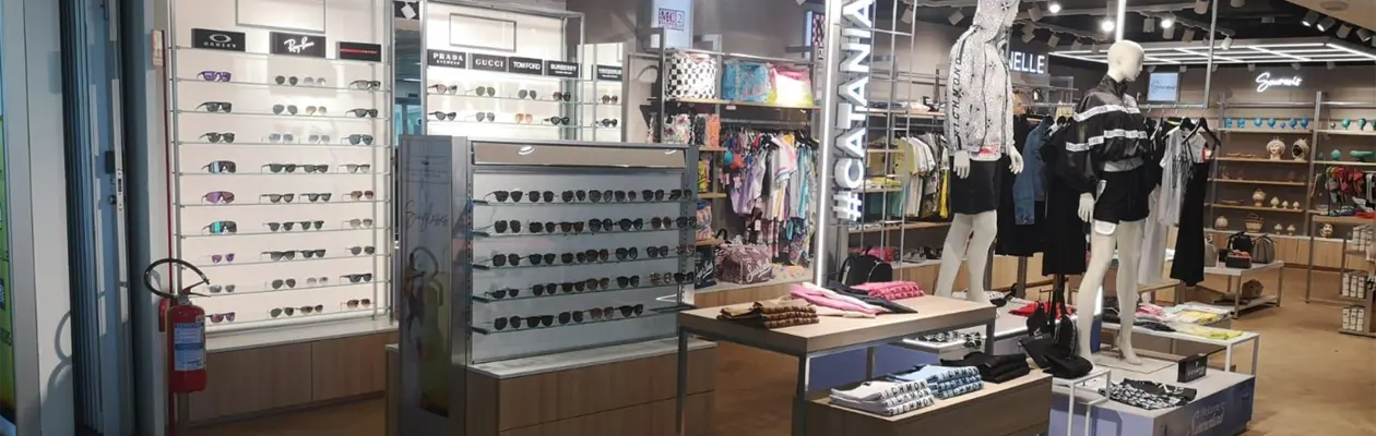 New shops at Catania airport