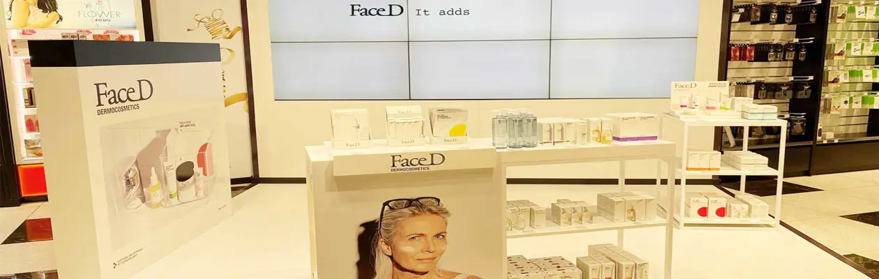 Face D atterra all'aeroporto Marco Polo di Venezia