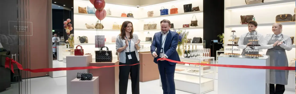 The first pre-loved luxury boutique at Copenhagen Airport