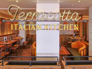 East Midlands Airport: the new Italian restaurant Terracotta opens