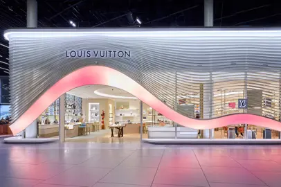 Louis Vuitton opens its first boutique at Amsterdam Airport Schiphol