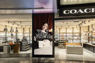 New Coach Boutique at Qatar Duty Free