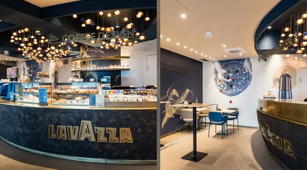 The new Lavazza Coffee Design at Verona Airport