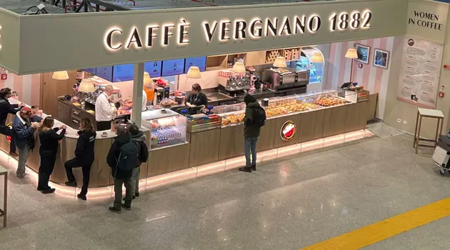 "Women in Coffee" opens in Fiumicino by Caffè Vergnano 1882