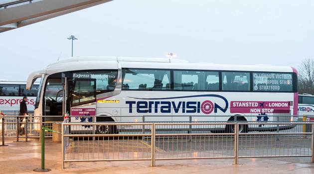 Transfer aeroportuale in bus con Terravision