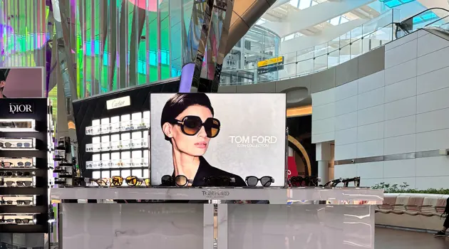 Tom Ford Eyewear debuts at Abu Dhabi Duty Free