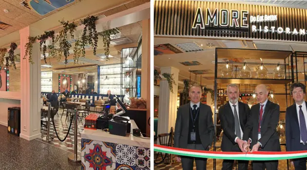 Amore Do Eat Better at Bologna Airport